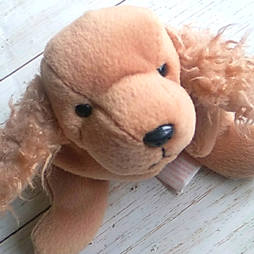 Spunky Cocker SpanielTy Beanie Baby DogGift Toy Collectible ,